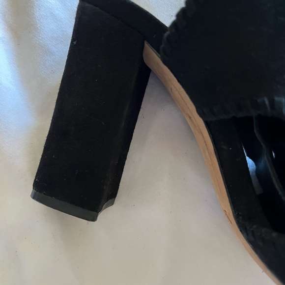 Alexandre Birman black suede open toe booties - Picture 3 of 15